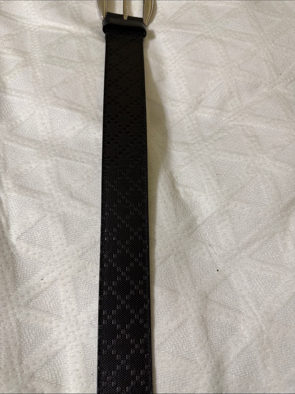 Gucci Black Leather Belt with Polished Silver Buckle ( final sale) - Picture 4 of 5